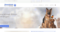 Desktop Screenshot of dierenkliniekvlaardingen.nl