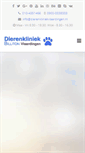 Mobile Screenshot of dierenkliniekvlaardingen.nl